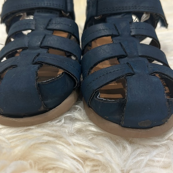 2/$28 Joe Fresh Fisherman Sandals in Blue with Velcro Closures in Size 9 - Picture 6 of 6